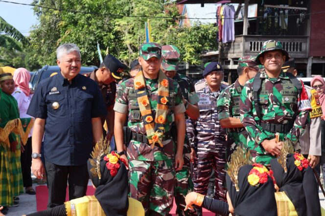 
 Kegiatan TNI Manunggal TMMD ke 119 Tahun 2024 Resmi Ditutup Bupati Pinrang