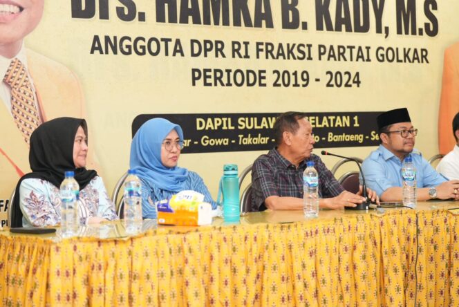 
 Simpul Pemenangan Hamka B Kady Bergerak Masif Menangkan Hati Damai di Pilkada Gowa