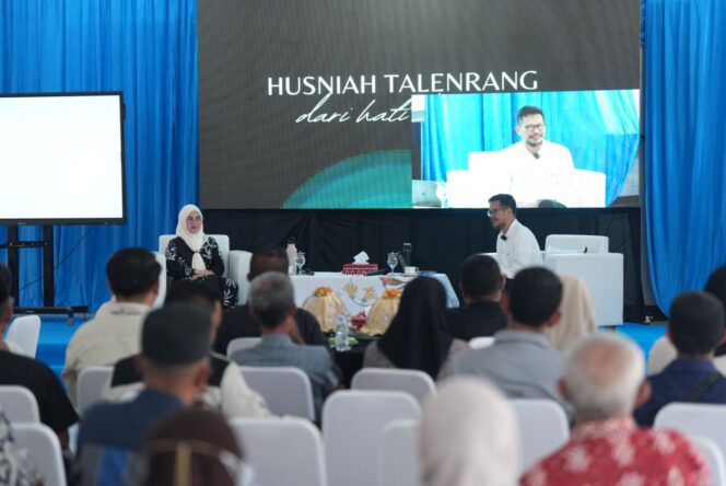 
 Hadir Langsung di Dialog Interaktif, Irman Yasin Limpo Puji Kualitas Pemimpin Husniah Talenrang