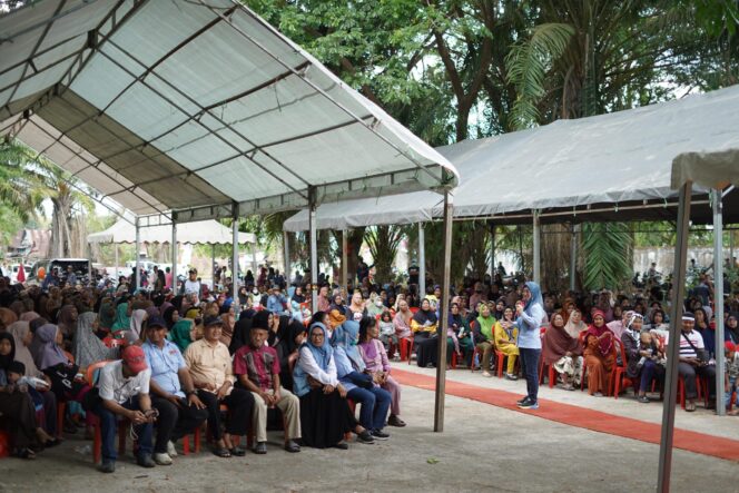 
 Ribuan Warga Barombong Padati Kampanye Hati Damai