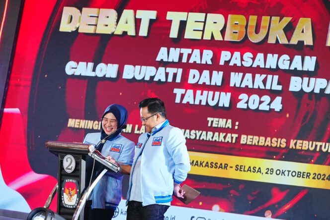 
 Dalam Debat, Hati Damai Sebut Akan Komitmen Hadirkan Pemerintahan yang Melayani, Bukan Dilayani