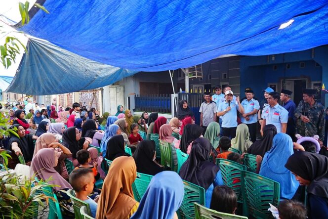 
 Kontribusi Nyata Buat Desa Taeng, Hati Damai Bakal Bangun Gedung Serbaguna Balla Lompoa