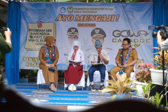 
 Pemkab Gowa Launching Gowa Caradde AYO MENGAJI, Sebelum Pembelajaran Dimulai