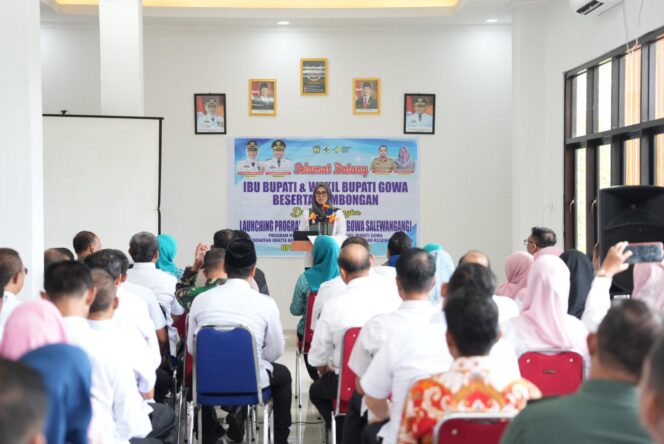 
					Luncurkan GOWA SALEWANGANG, Bupati Husniah Talenrang Jamin Semua Warga Gowa Mendapat Layanan Kesehatan Terbaik