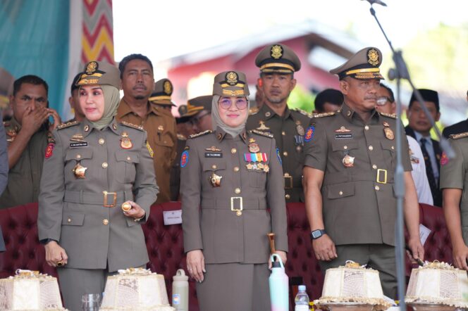 
					Bupati Gowa Hadiri Apel Gelar Pasukan Kesiapsiagaan Nasional Satpol PP dan Satlinmas se-Sulsel