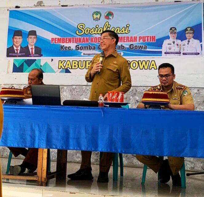 
					Dukung Penuh Program Pengentasan Kemiskinan Presiden RI, Dinas Koperasi Gowa Akan Bentuk 167 Koperasi Merah Putih