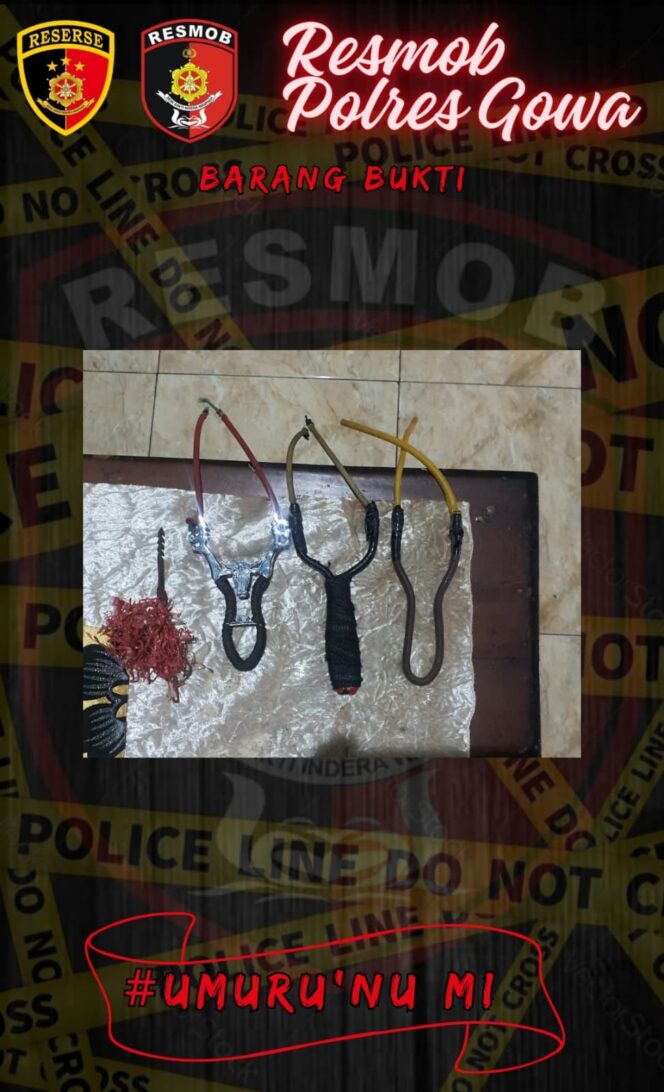 
					Tim Resmob Polres Gowa Tangkap DPO Kasus Pengancaman di Jalan Poros Malino