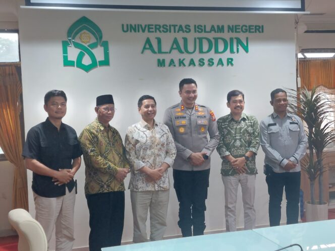 
					Perkuat Sinergi Polri dan Akademisi, Kapolres Gowa Silaturahmi dengan Rektor UIN Alauddin Makassar