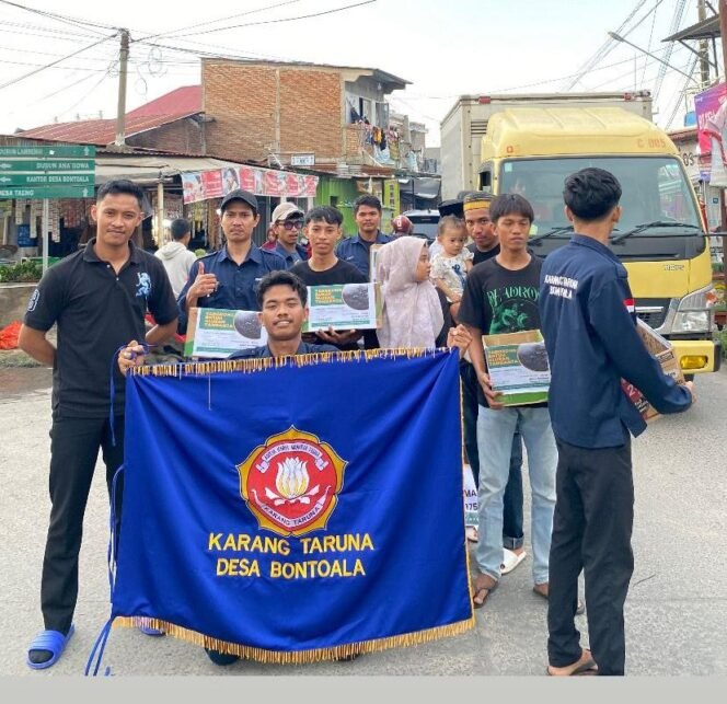 
					Karang Taruna Bontoala Gerak Cepat Ringankan Beban Korban Kebakaran Di Taborong