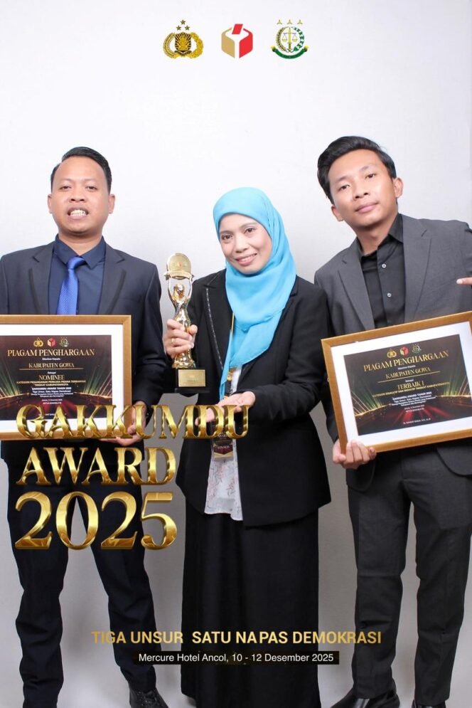 
					Sentra Gakkumdu Gowa Terbaik I Tingkat Nasional Kategori Edukatif dan Inovatif