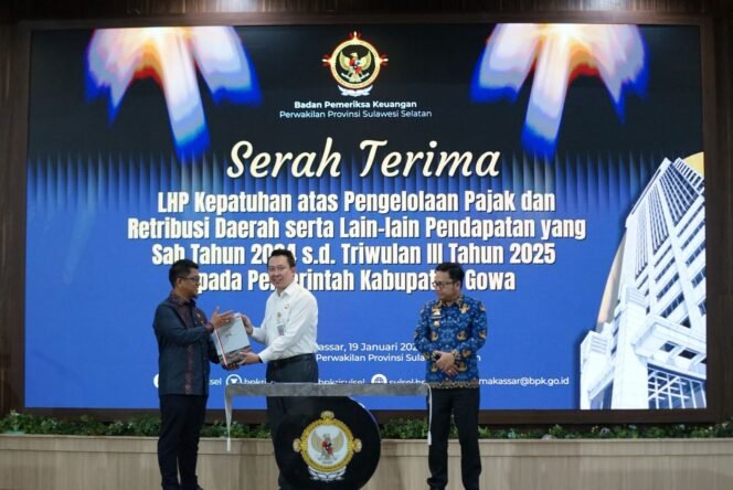 
					Bentuk Komitmen Legislatif, Wakil Ketua DPRD Gowa Hadiri Serah Terima LHP BPK Sulsel