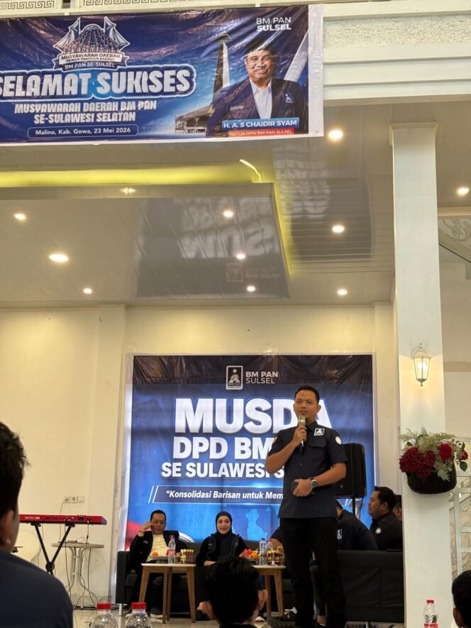 
					Legislator Gowa Aris Muflih Terpilih Sebagai Formatur BM-PAN Gowa