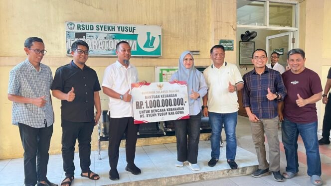 
					Wakili Ketua DPRD Gowa HAR Dampingi Gubernur Sulsel Tinjau Lokasi Kebakaran RSUD Syekh Yusuf,