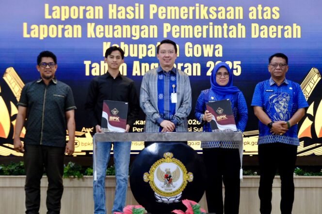 
					Raih Opini WTP Ke-14 Kalinya dari BPK RI, Bupati Gowa Bersyukur dan Sebut ini Hasil Upaya Bersama